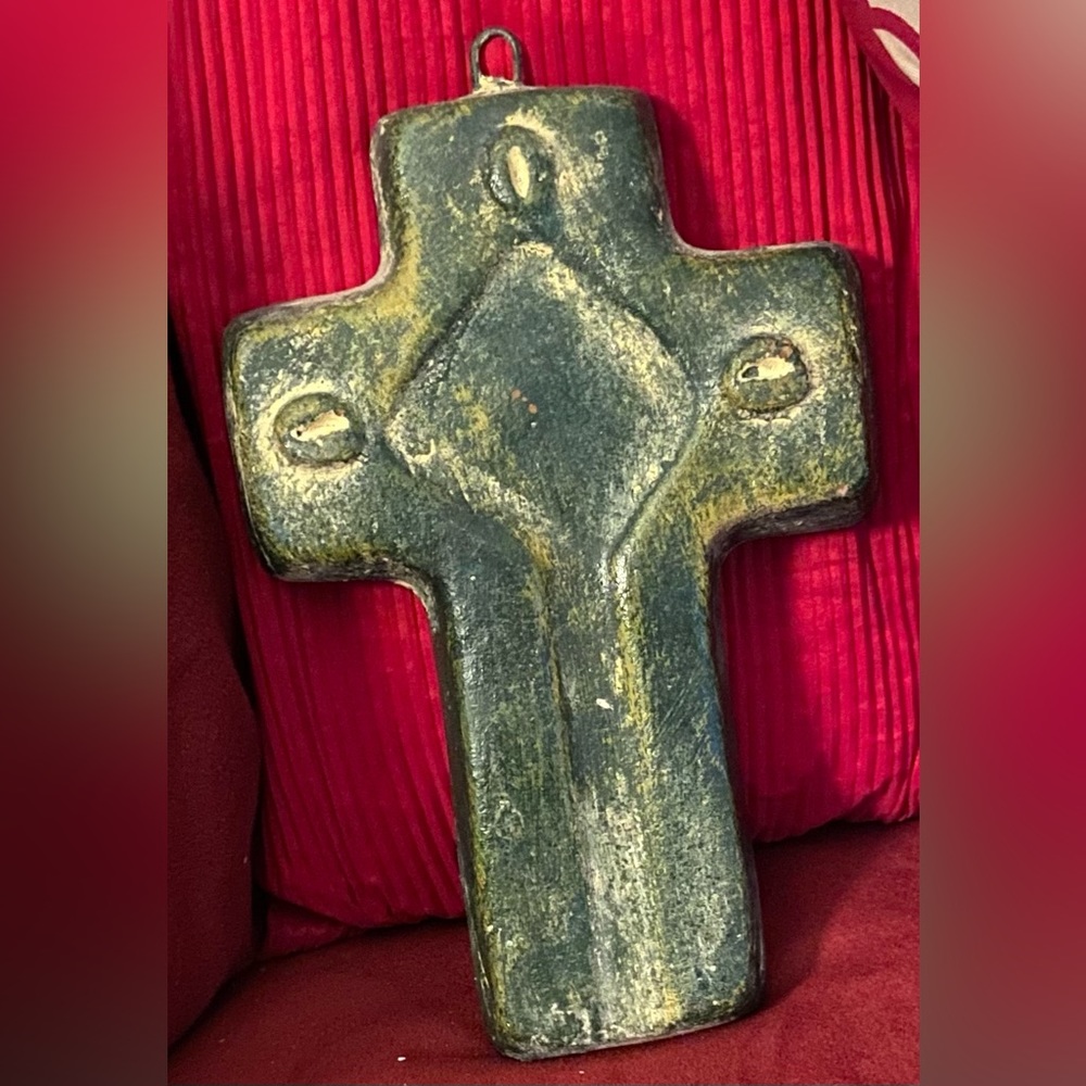 Concrete Cross Made In Mexico